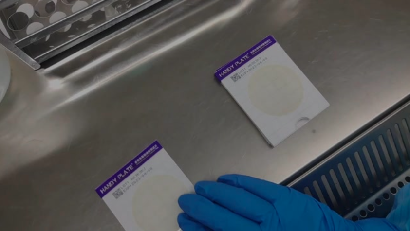 HANDY PLATE微生物测试片定量计数操作视频