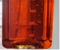 解冻后出现的絮状沉淀