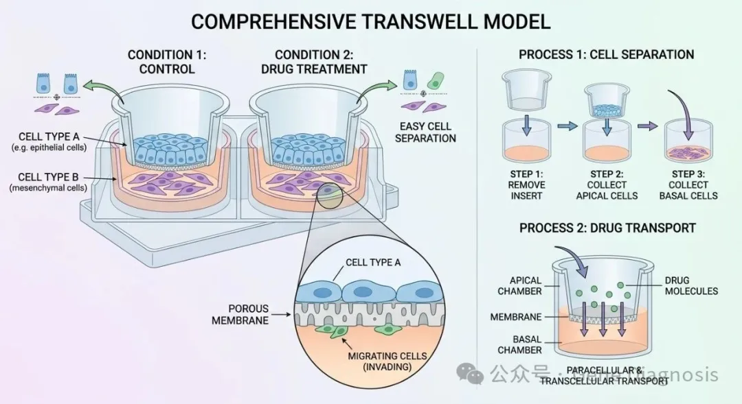 Transwell 间接共培养